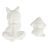 Набор для творочества &laquo;Барельеф для росписи. Энчантималс&raquo;, 2 шт.