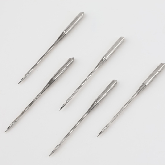 Иглы для бытовых швейных машин, универсальные, №90, 5 шт