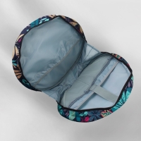 Сумка для вышивания «Листья», 2 отделения на молнии, с ручками, d = 35 × 12 см Сумка для вышивания «Листья», 2 отделения на молнии, с ручками, d = 35 × 12 см