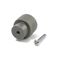 Ручка-кнопка CAPPIO, d=25 mm. цвет серый