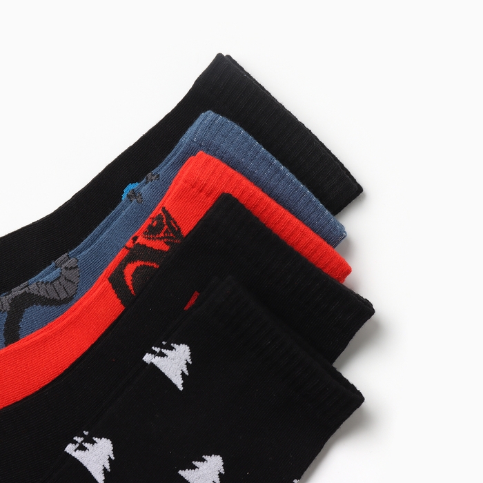 Набор мужских носков KAFTAN New year, р. 41-44 (27-29 см), 5 пар Набор мужских носков KAFTAN New year, р. 41-44 (27-29 см), 5 пар