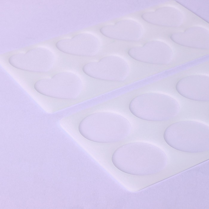 Набор форм для шоколада, 2 шт, силикон, 23&times;12 см, цвет прозрачный