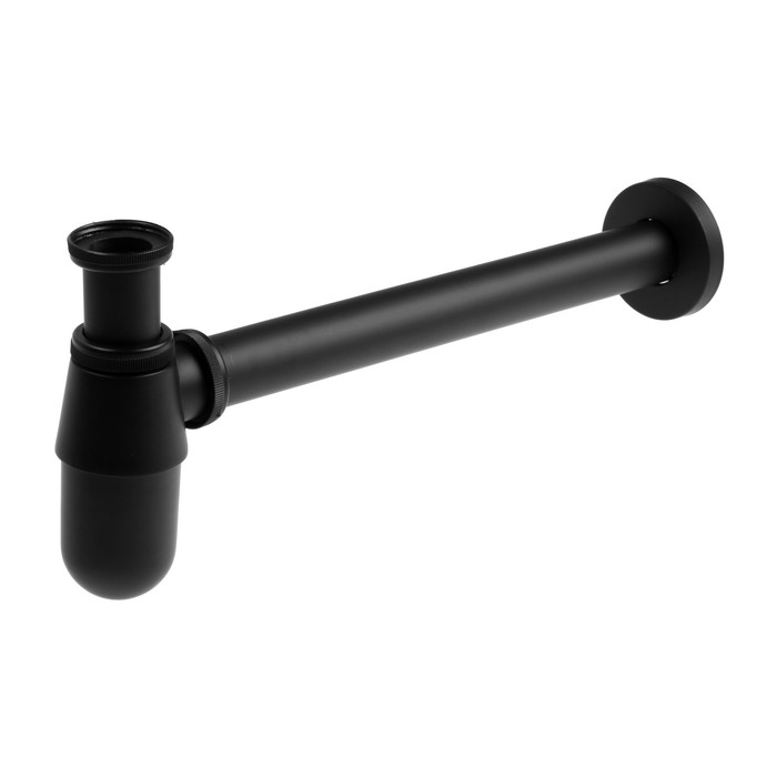 Сифон ZEIN engr, для раковины, бутылочный, 1 1/4 Сифон ZEIN engr, для раковины, бутылочный, 1 1/4" х 32 мм, цинк, черный