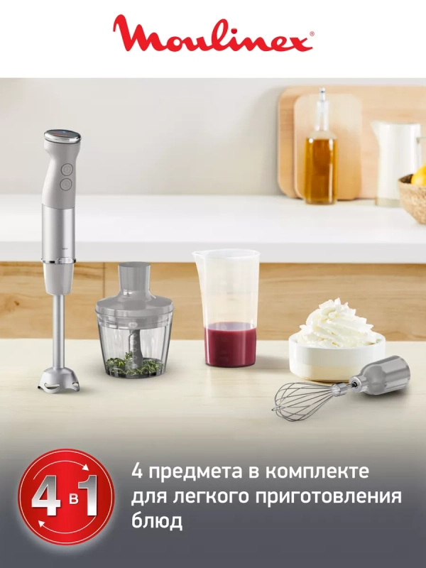 Погружной блендер Quickchef+ DD673B10, 1000 Вт