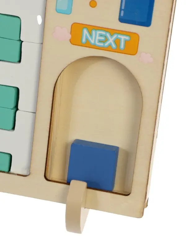 Развивающая головоломка Тетрис деревянный