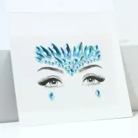 Стразы для лица &laquo;Голубая дымка&raquo;, голубые