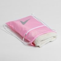 Сумка для мокрых вещей, 42*32 см, цвет розовый