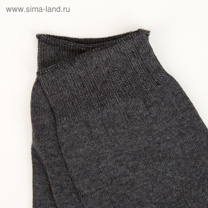 Носки мужские цвет асфальт, размер 25