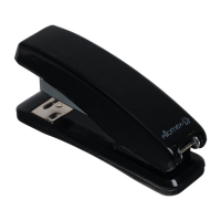 Степлер № 24/6 и 26/6, до 15 листов, Attomex, чёрный