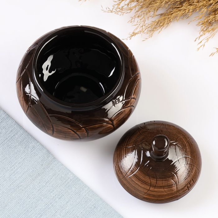 Сахарница Сахарница "Орнамент" 0,35л / 11х11см, старина