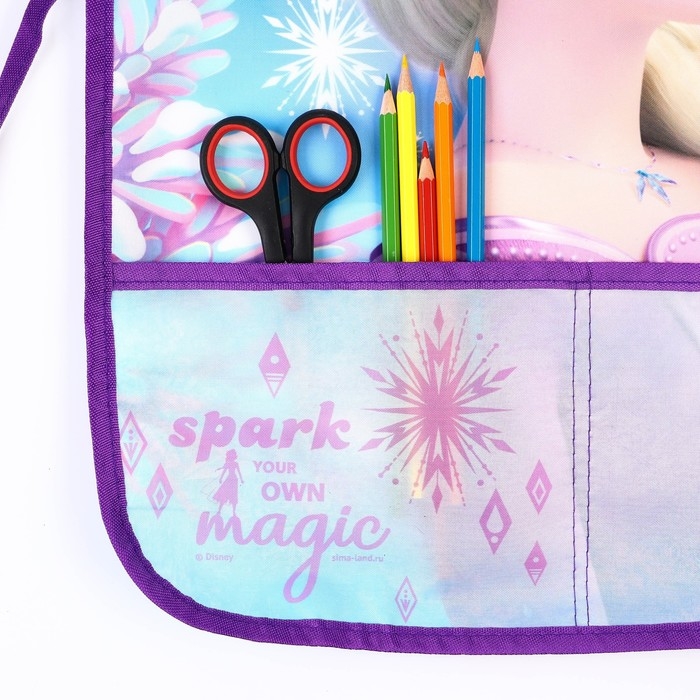 Фартук детский, р-р. 490 х 395 мм. Фиолетовый