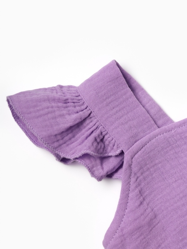 Сарафан из муслина для девочек KAFTAN рост 98, лиловый