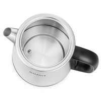 Чайник электрический Kitfort КТ-6198, металл, 1.7 л, 2200 Вт, чёрно-сребристый Чайник электрический Kitfort КТ-6198, металл, 1.7 л, 2200 Вт, чёрно-сребристый