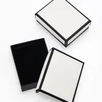 Коробочка подарочная под набор "Стиль", 7*9 см, цвет чёрно-белый