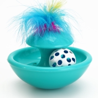 Игрушка-неваляшка с пером 12,3 х 6 см, Микс цветов Игрушка-неваляшка с пером 12,3 х 6 см, Микс цветов