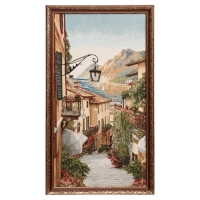 Гобеленовая картина "Цветочная улица-2" 36*63 см Гобеленовая картина "Цветочная улица-2" 36*63 см