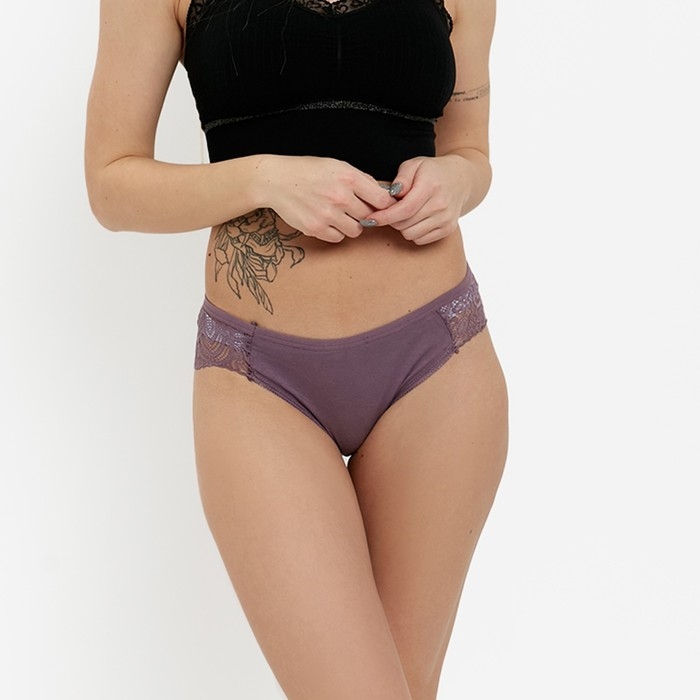 Трусы женские слипы, цвет МИКС, размер 42