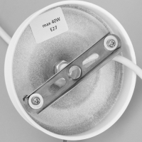 Люстра Бавария Подвес BayerLux цвет белый 1х15Вт цоколь E27 Люстра Бавария Подвес BayerLux цвет белый 1х15Вт цоколь E27