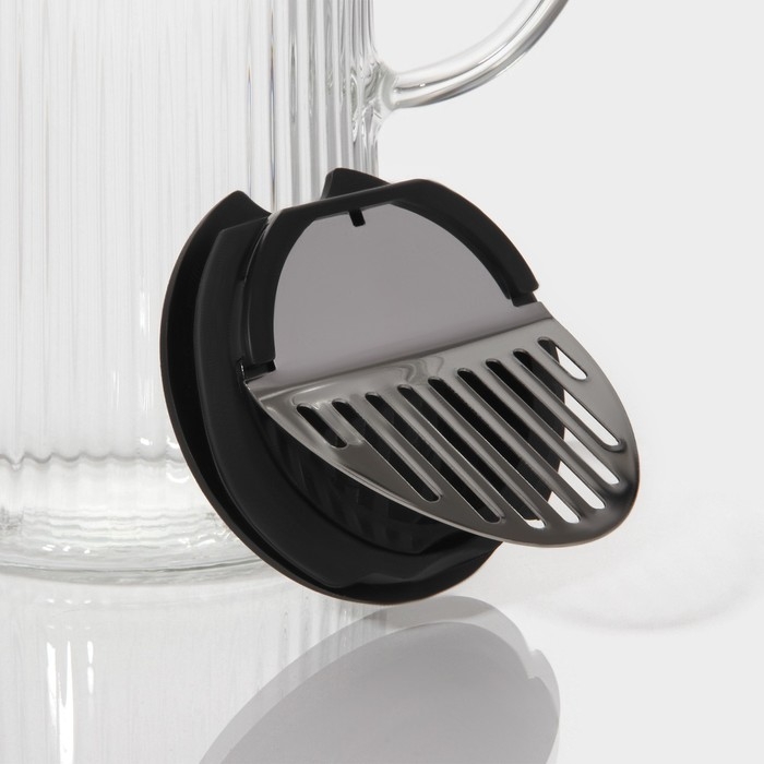 Кувшин для воды стеклянный Magistro &laquo;Толедо&raquo;, 1,3 л, 10&times;24 см