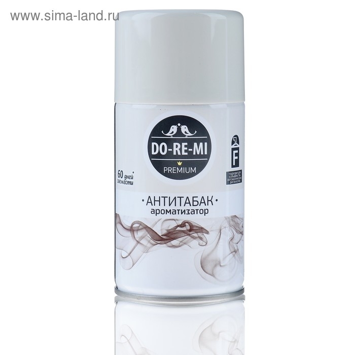Сменный блок освежитель воздуха До-Ре-Ми Премиум "Антитабак", 250 мл