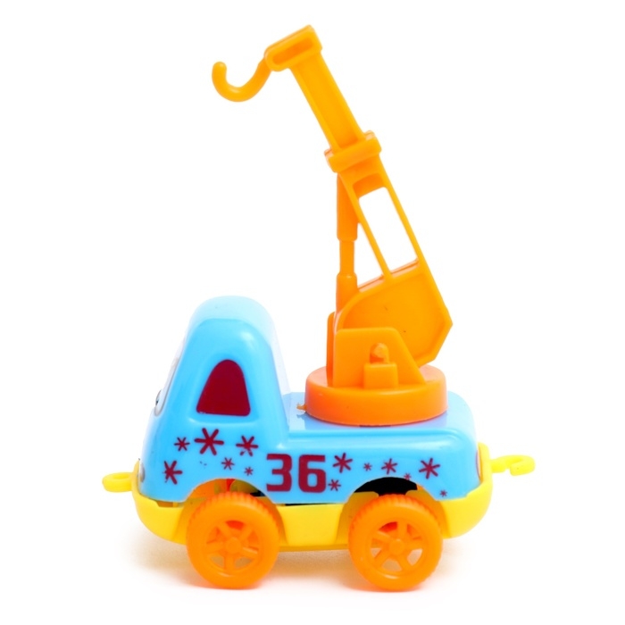 АВТОГРАД Набор "Машинки строители", 12 шт.