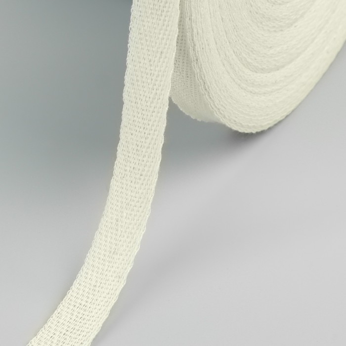 Лента киперная, 15 мм, 50 &plusmn; 1 м, плотность 3,33 гр/м, цвет бежевый