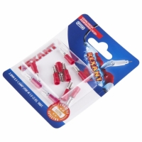 Клемма плоская Rexant РПи-м 1,5-(2,8)/РпИм 1,25-250 гнездо 3,8 мм, 0,5-1,5 мм&sup2;, 10 шт