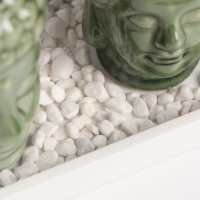 Диффузор керамика + подсвечник "Будды" аромапалочки 3 шт 9х17х10,5 см