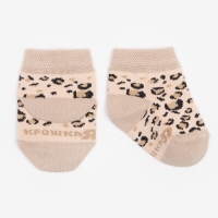 Набор носков Крошка Я &laquo;Леопард&raquo;, 2 пары, 6-8 см