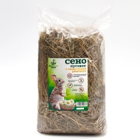 Сено луговое «Пижон» лепестки ромашки, для грызунов, 20 л, 500 г Сено луговое «Пижон» лепестки ромашки, для грызунов, 20 л, 500 г