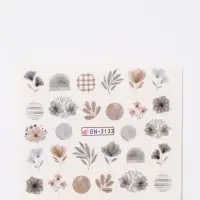 Слайдеры для ногтей &laquo;Осенний день&raquo;, коричневые