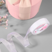 Лента капроновая 23мм*22&plusmn;1ярд(20м&plusmn;1м) белый АУ