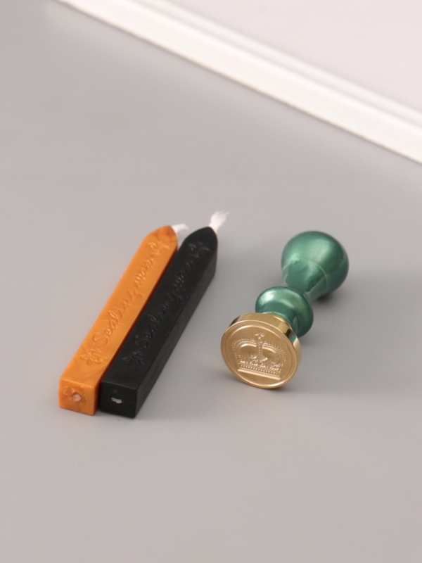 Сургучный набор Сургучный набор "Корона" печать, ручка, сургуч 12,5х10х3,6 см