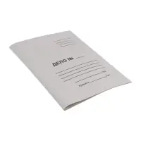 Скоросшиватель Calligrata &laquo;Дело&raquo;, 300 г/м&sup2;, белый, немелованный, до 200 л