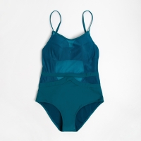 Купальник слитный MINAKU с сеткой цвет зелёный, размер 48 Купальник слитный MINAKU с сеткой цвет зелёный, размер 48