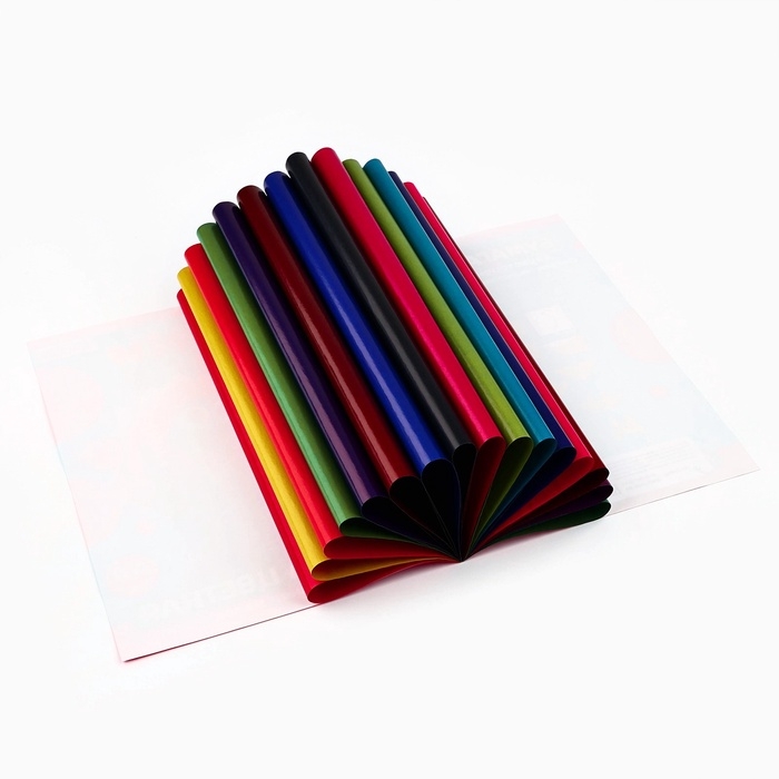 Бумага цветная А4 мелованная 16л 16 цв двусторонняя БукиБяки Бумага цветная А4 мелованная 16л 16 цв двусторонняя БукиБяки