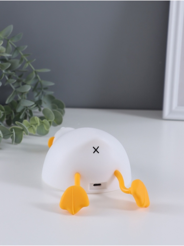 Ночник антистресс "Спящая утка" 2Вт LED RGB USB 10х10х21см