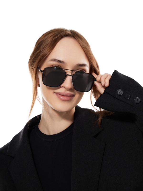 Очки солнцезащитные поляризационные, дужка 13.5 см, ширина 12.8 см, линза 5×5.6 см Очки солнцезащитные поляризационные, дужка 13.5 см, ширина 12.8 см, линза 5×5.6 см