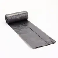 Мешки для мусора 160 л, ПНД, 10 мкм, 10 шт в рул, цвет черный