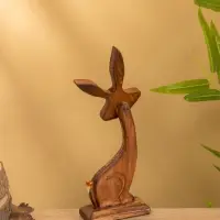 Сувенир на подставке &laquo;Заяц&raquo;, 12&times;4.5&times;24.5 см, дерево, МИКС