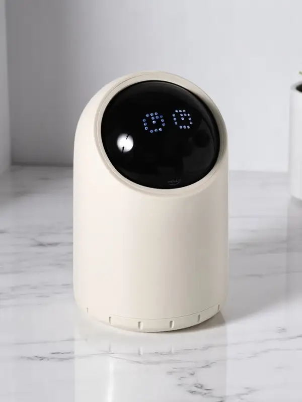 Ведро для мусора сенсорное, 2 л, цвет бежевый