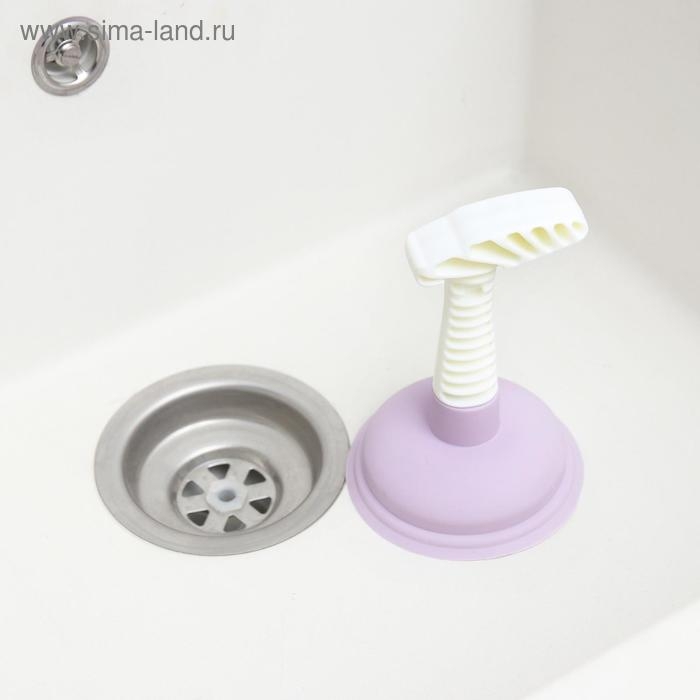 Вантуз Доляна, d=10,5 см, h=15,5 см, цвет МИКС