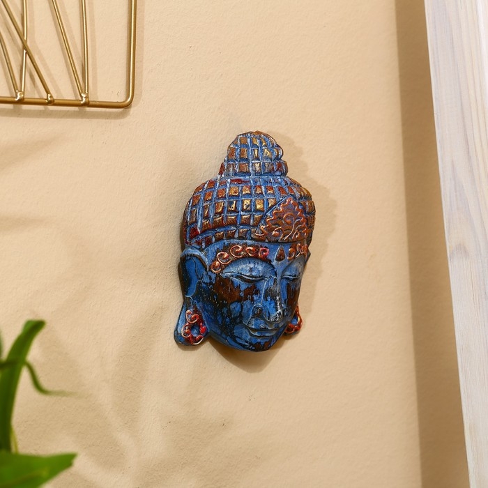 Сувенир "Голова Будды" албезия 15 см