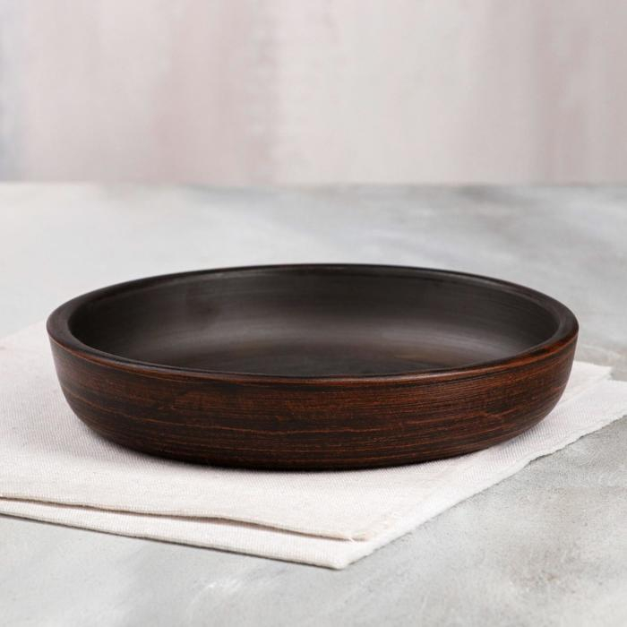 Форма для запекания &laquo;Кеци&raquo;, гладкая, d=18 см, красная глина