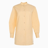 Рубашка женская MINAKU: Casual Collection цвет бежевый, р-р 46