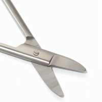 Ножницы педикюр прямые 8*20мм/11,8*5см серебр зип пакет QF Ножницы педикюр прямые 8*20мм/11,8*5см серебр зип пакет QF