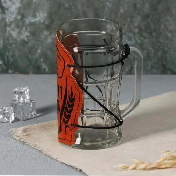 Кружка стеклянная пивная &laquo;Фанат&raquo;, 500мл