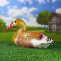 Садовая фигура "Утка" 22х47см Садовая фигура "Утка" 22х47см