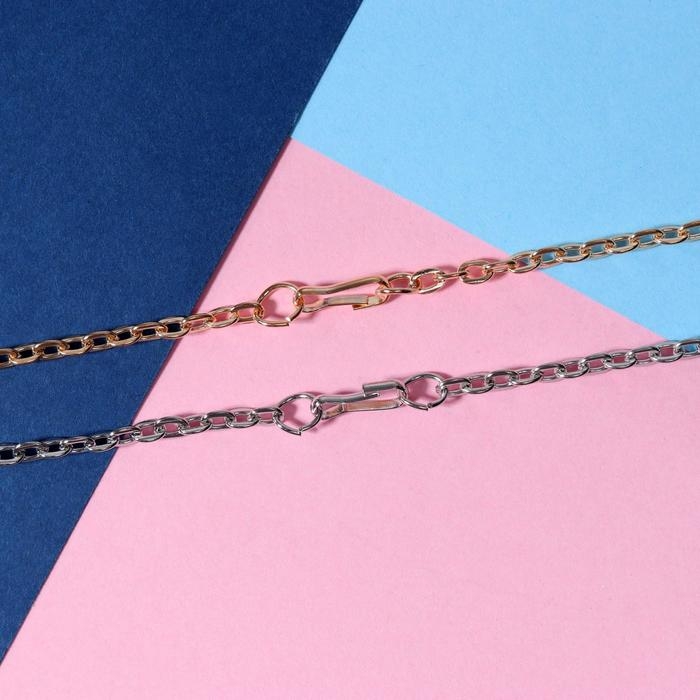 Кулоны &laquo;Неразлучники&raquo; крыло, цвет серебристо-золотой, 45 см