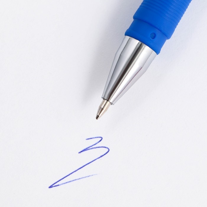 Ручка гелевая &laquo;Любимому учителю&raquo;, 2 штуки, синяя и красная паста,пишущий узел 0.7